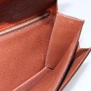 LOUIS VUITTON Epi Serie Dragonne Hand Bag Brown M52618 LV Auth th6531-20