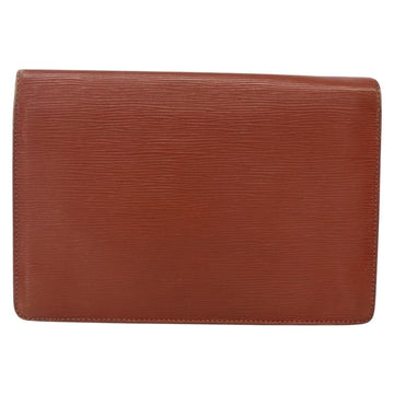 LOUIS VUITTON Epi Serie Dragonne Hand Bag Brown M52618 LV Auth th6531 - 0