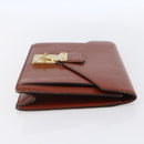 LOUIS VUITTON Epi Serie Dragonne Hand Bag Brown M52618 LV Auth th6531-4