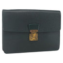 LOUIS VUITTON Taiga Pochette Kourad Clutch Bag Epicea M30194 LV Auth th6532-1