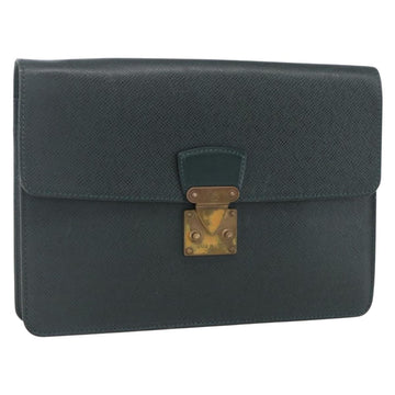 LOUIS VUITTON Taiga Pochette Kourad Clutch Bag Epicea M30194 LV Auth th6532