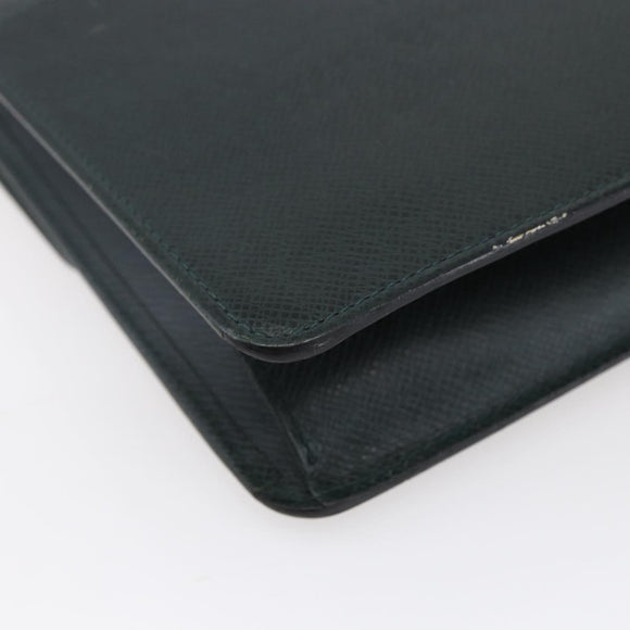 LOUIS VUITTON Taiga Pochette Kourad Clutch Bag Epicea M30194 LV Auth th6532