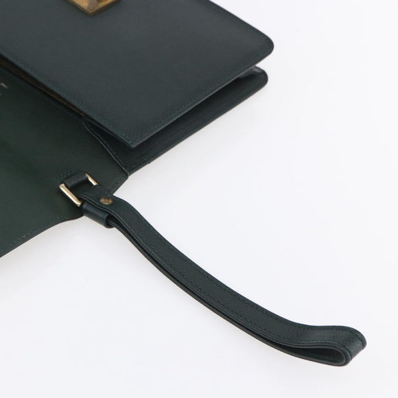 LOUIS VUITTON Taiga Pochette Kourad Clutch Bag Epicea M30194 LV Auth th6532