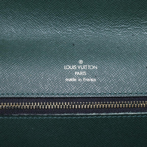 LOUIS VUITTON Taiga Pochette Kourad Clutch Bag Epicea M30194 LV Auth th6532