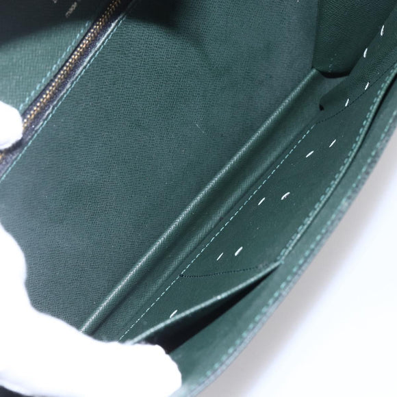 LOUIS VUITTON Taiga Pochette Kourad Clutch Bag Epicea M30194 LV Auth th6532