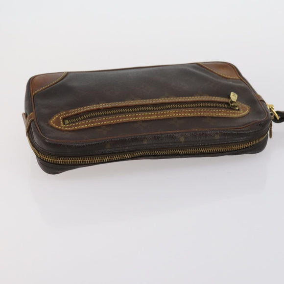 LOUIS VUITTON Monogram Clutch Bag 3 Set LV Auth th6534