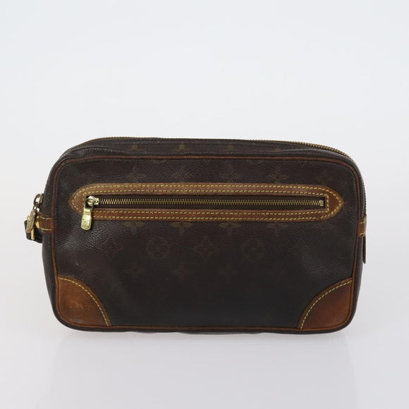 LOUIS VUITTON Monogram Clutch Bag 3 Set LV Auth th6534