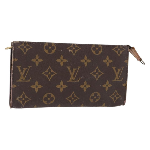 LOUIS VUITTON Monogram Bucket GM Accessory Pouch LV Auth th6538