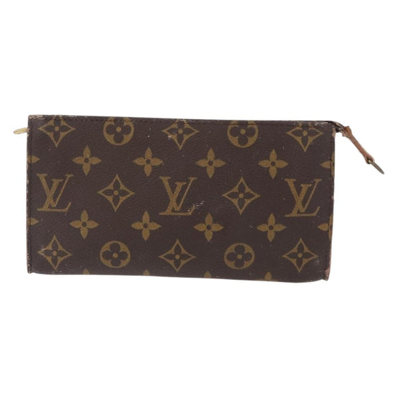 LOUIS VUITTON Monogram Bucket GM Accessory Pouch LV Auth th6538