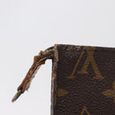 LOUIS VUITTON Monogram Bucket GM Accessory Pouch LV Auth th6538-3