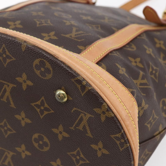 LOUIS VUITTON Monogram Bucket GM Shoulder Bag M42236 LV Auth th6539