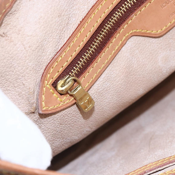 LOUIS VUITTON Monogram Bucket GM Shoulder Bag M42236 LV Auth th6539