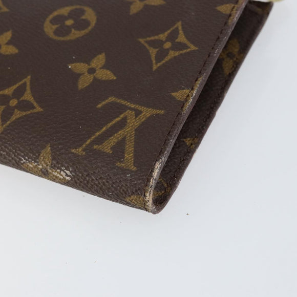 LOUIS VUITTON Monogram Bucket GM Accessory Pouch LV Auth th6540