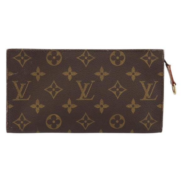 LOUIS VUITTON Monogram Bucket GM Accessory Pouch LV Auth th6540