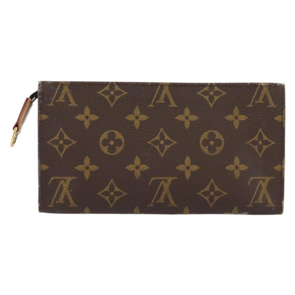 LOUIS VUITTON Monogram Bucket GM Accessory Pouch LV Auth th6540
