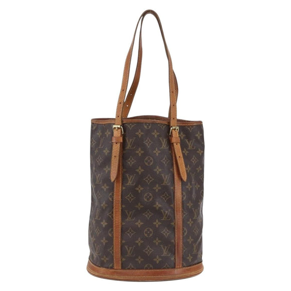 LOUIS VUITTON Monogram Bucket PM Shoulder Bag M42238 LV Auth th6541
