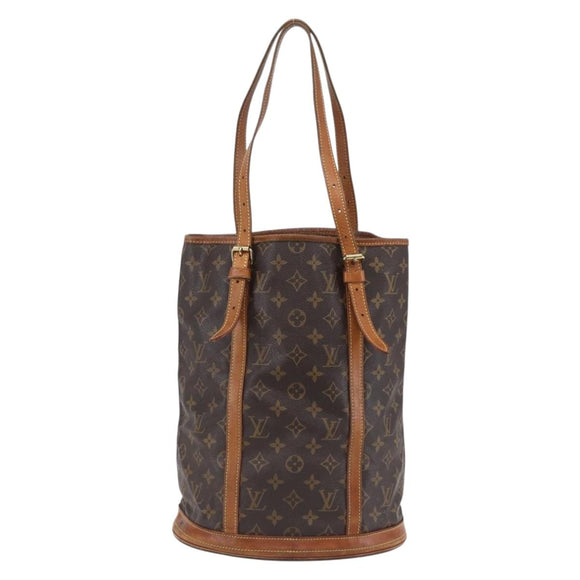 LOUIS VUITTON Monogram Bucket PM Shoulder Bag M42238 LV Auth th6541