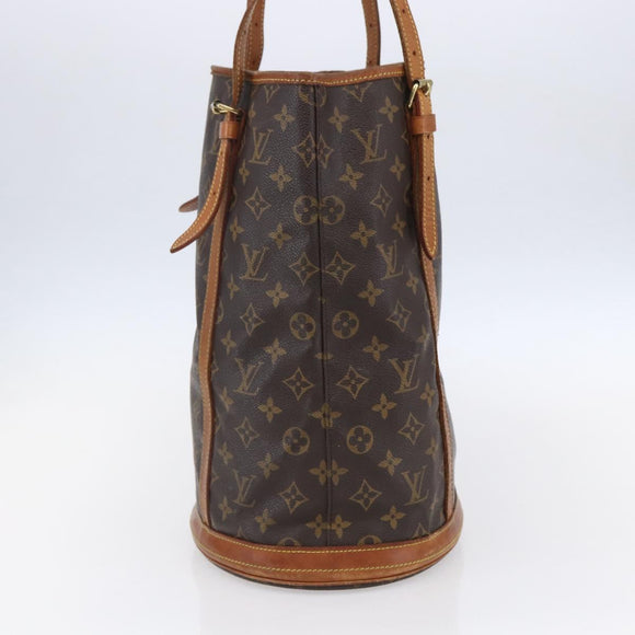 LOUIS VUITTON Monogram Bucket PM Shoulder Bag M42238 LV Auth th6541