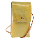 LOUIS VUITTON Monogram Vernis Walker Wallet Gris M91031 LV Auth th6542-1