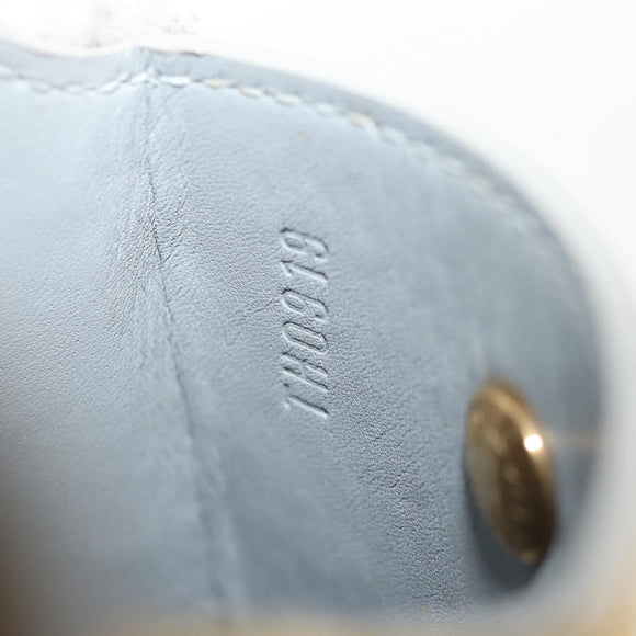 LOUIS VUITTON Monogram Vernis Walker Wallet Gris M91031 LV Auth th6542