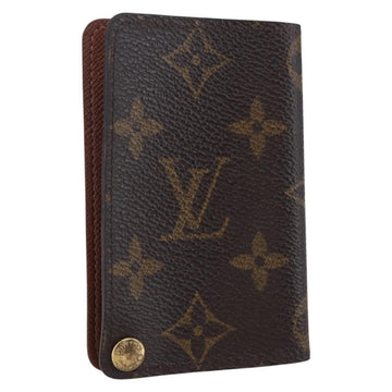 LOUIS VUITTON Monogram Porto Cartes Crdit Pression Card Case M60937 Auth th6543