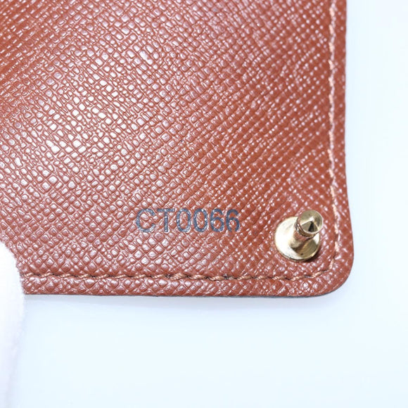 LOUIS VUITTON Monogram Porto Cartes Crdit Pression Card Case M60937 Auth th6543