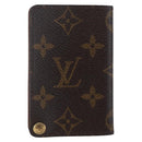 LOUIS VUITTON Monogram Porto Cartes Crdit Pression Card Case M60937 Auth th6543-13