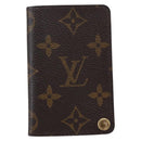 LOUIS VUITTON Monogram Porto Cartes Crdit Pression Card Case M60937 Auth th6543-2