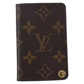 LOUIS VUITTON Monogram Porto Cartes Crdit Pression Card Case M60937 Auth th6543 - 0