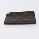 LOUIS VUITTON Monogram Porto Cartes Crdit Pression Card Case M60937 Auth th6543-4