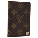 LOUIS VUITTON Monogram Porto Cartes Crdit Pression Card Case M60937 Auth th6544-1