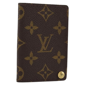 LOUIS VUITTON Monogram Porto Cartes Crdit Pression Card Case M60937 Auth th6544