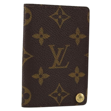 LOUIS VUITTON Monogram Porto Cartes Crdit Pression Card Case M60937 Auth th6544