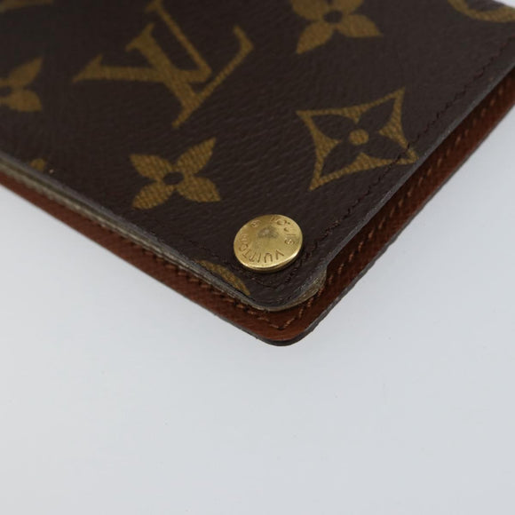 LOUIS VUITTON Monogram Porto Cartes Crdit Pression Card Case M60937 Auth th6544