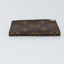 LOUIS VUITTON Monogram Porto Cartes Crdit Pression Card Case M60937 Auth th6544-4