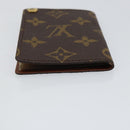 LOUIS VUITTON Monogram Porto Cartes Crdit Pression Card Case M60937 Auth th6544-5