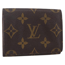 LOUIS VUITTON Monogram Anvelop Cult De Vuitto Card Case M62920 LV Auth th6545