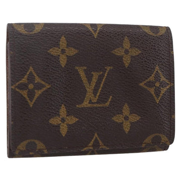 LOUIS VUITTON Monogram Anvelop Cult De Vuitto Card Case M62920 LV Auth th6545