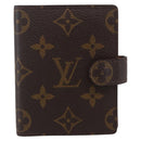 LOUIS VUITTON Monogram Agenda Mini Day Planner Cover R20007 LV Auth th6546-2