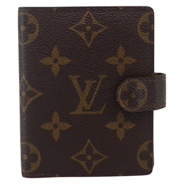 LOUIS VUITTON Monogram Agenda Mini Day Planner Cover R20007 LV Auth th6546 - 0