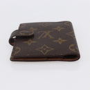 LOUIS VUITTON Monogram Agenda Mini Day Planner Cover R20007 LV Auth th6546-6