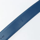 LOUIS VUITTON Epi Ceinture Classic Belt 32.7"" Blue LV Auth th6547-11