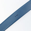 LOUIS VUITTON Epi Ceinture Classic Belt 32.7"" Blue LV Auth th6547-12