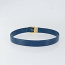 LOUIS VUITTON Epi Ceinture Classic Belt 32.7"" Blue LV Auth th6547-2