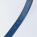 LOUIS VUITTON Epi Ceinture Classic Belt 32.7"" Blue LV Auth th6547-9