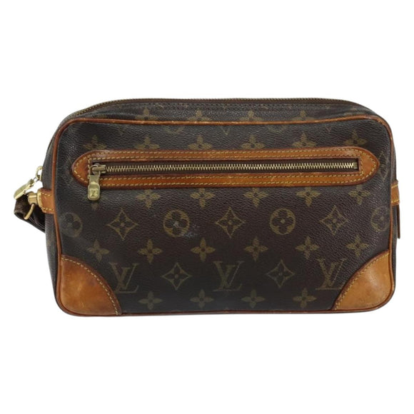 LOUIS VUITTON Monogram Marly Dragonne GM Clutch Bag M51825 LV Auth th6548