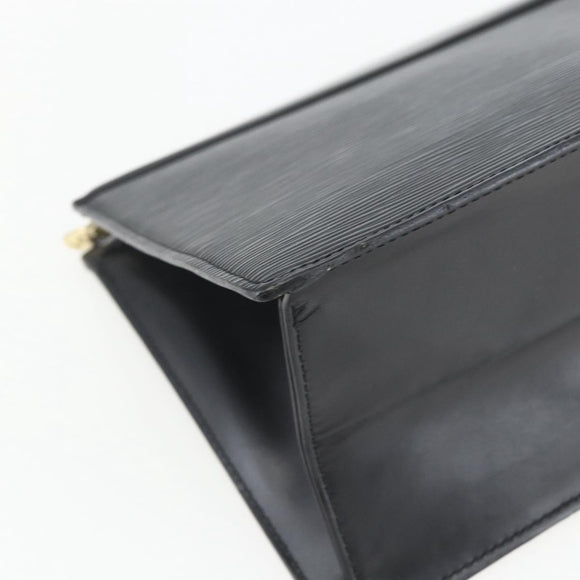LOUIS VUITTON Epi Trousse Crete Pouch Black M48402 LV Auth th6549