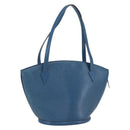 LOUIS VUITTON Epi Saint Jacques Shopping Shoulder Bag Blue M52275 LV Auth th6550-1