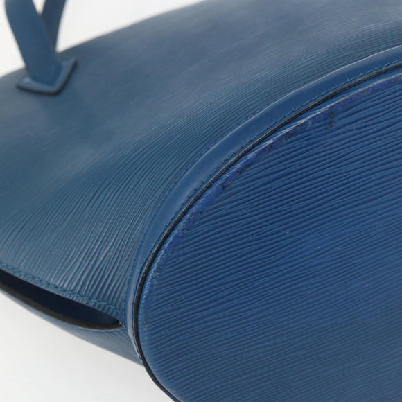 LOUIS VUITTON Epi Saint Jacques Shopping Shoulder Bag Blue M52275 LV Auth th6550