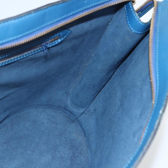 LOUIS VUITTON Epi Saint Jacques Shopping Shoulder Bag Blue M52275 LV Auth th6550